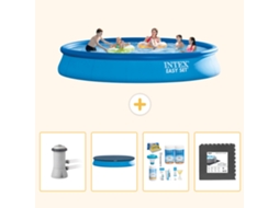 Intex Piscina Easy Set Redonda - 457x84 Cm - 5-peças S238