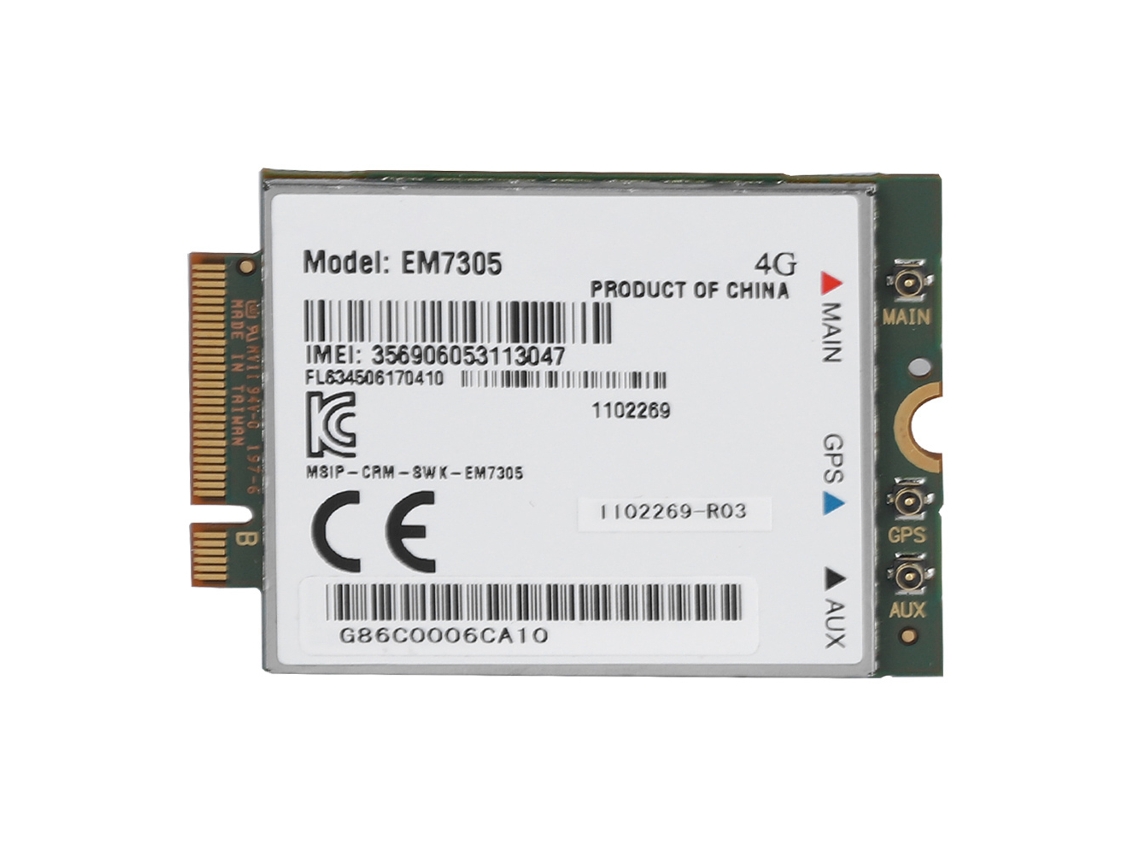 Placa Wifi 4g LAXISCREED Ngff Em7305