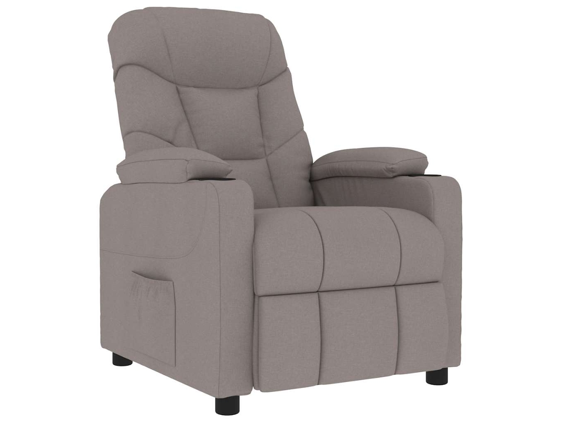 Massage Chair, Massage Chairs Vidaxl Cinzento-acastanhado Tecido