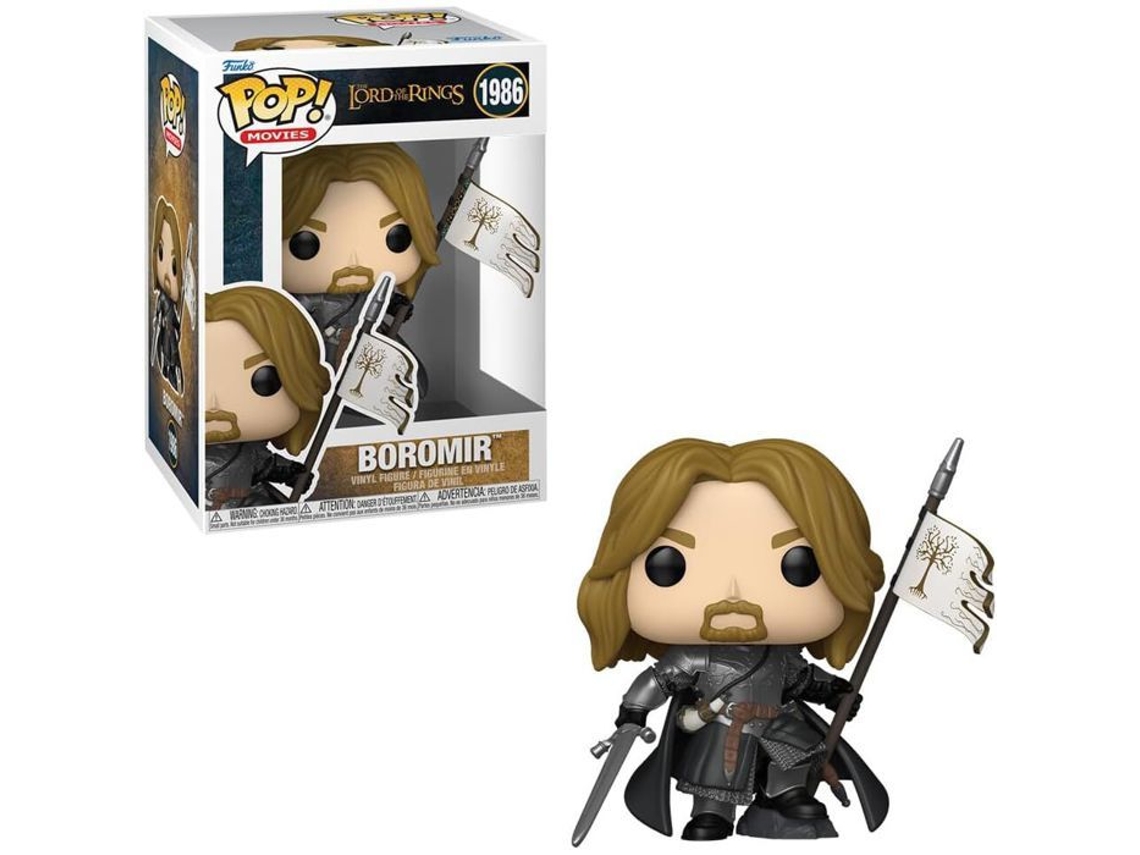 Figurinha Funko Pop! | O Senhor Dos Anéis | Boromir