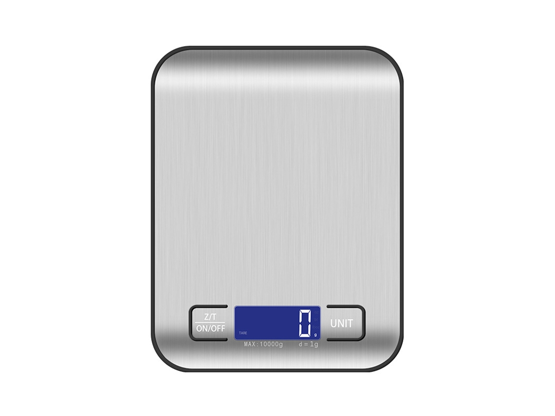 Balança de Cozinha Digital AQUAFORGE de 500g, colher medidora, visor LCD
