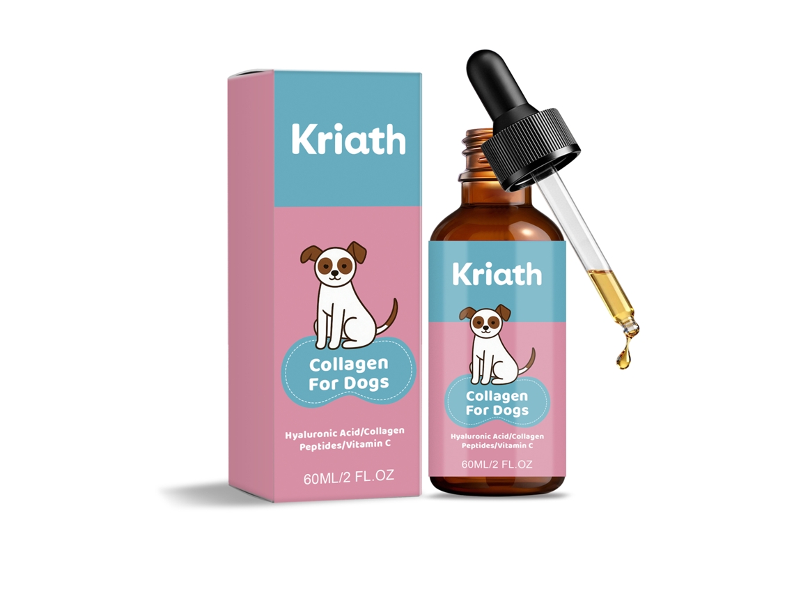 Colágeno para Cães em Gotas Apoio Diário À Saúde e Bem estar LAXISCREED