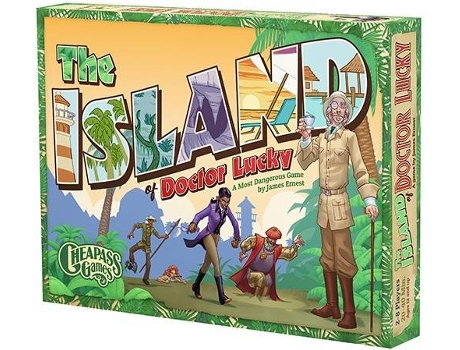 Jogo de Tabuleiro  The Island of Doctor Lucky (Inglês - Idade Mínima: 12)