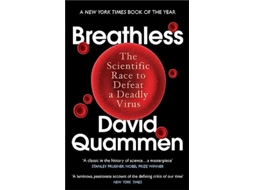 Livro Breathless de David Quammen (Inglês)