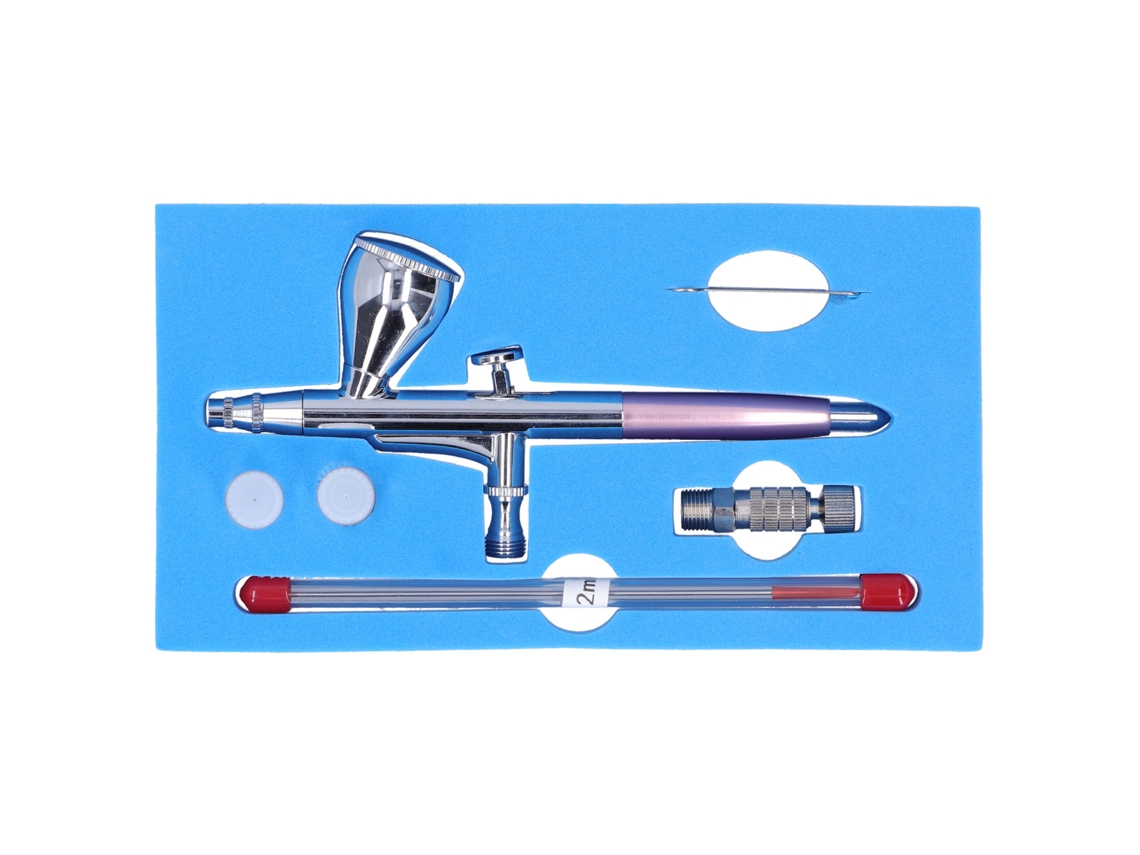 Laxiscreed Aerógrafo G1/8 Para Pintura Precisa De 0,2 Mm Em Modelos Diy E Projetos De Pintura