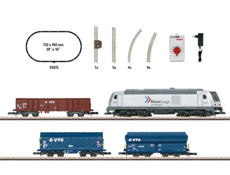 Modelo de comboios e ferrovias MÄRKLIN (15 anos)