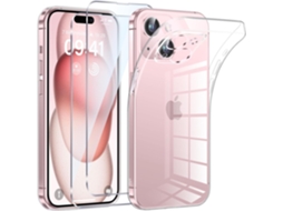 Capa Proteção Antichoque Antimarcas Ultra Fino Para Iphone 15 Hongwe.