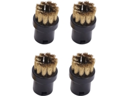 4 escovas de limpeza redondas de reposição para Karcher Sc1 a Sc7, cobre