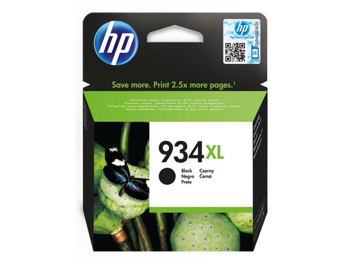 Hp 934Xl Original Preto 1