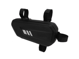 Bolsa Lateral De Capa Dura Para Moto Em Couro Pu Com Apoio Esquerdo Preto Acessório Moto