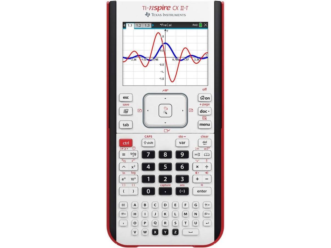 Calculadora Gráfica TEXAS TI-nspire CX II-T (Outlet Grade A)