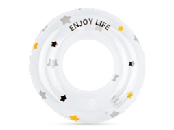Boia Inflável Redonda Para Adultos, Ideal Para Férias Na Praia E Festas Na Piscina. Brinquedo Aquático Perfeito Para O Verão Na Piscina.