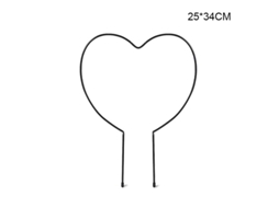Suporte metálico para plantas trepadeiras AQUAFORGE à prova de ferrugem para jardim