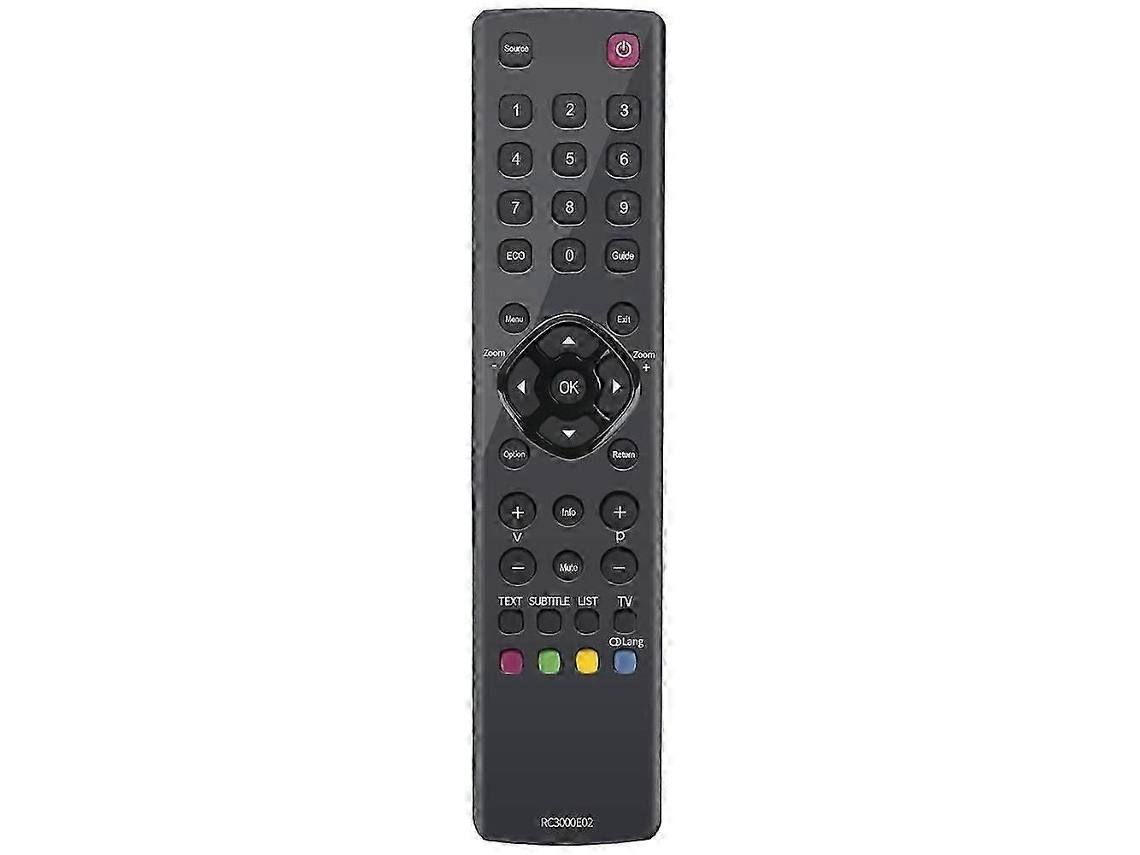 Controle Remoto Substituto Compatível Com Rc3000e02 Tvs L19e4103 L40e3000f L40e5200f L46e5300f L48f3300f L24d3260f