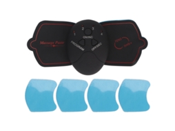 Adesivo Massageador Cervical Sem Fio, Porttil, Reutilizvel E Prova Dgua, Com 10 Nveis De Microcorrente Para Alvio Da Fadig-tuotuo