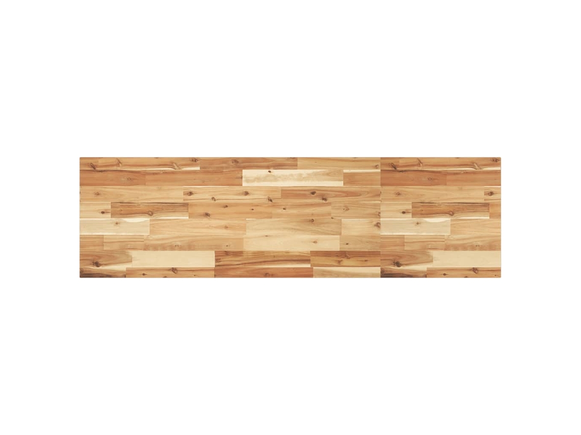 Vidaxl Tampo P/ Móvel De Wc 140x40x2cm Acácia Maciça Acabamento A Óleo