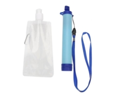 Filtro de palha, acessório de palha de filtro de água purificador portátil para acampamento caminhadas sobrevivência de emergência S/MARCA