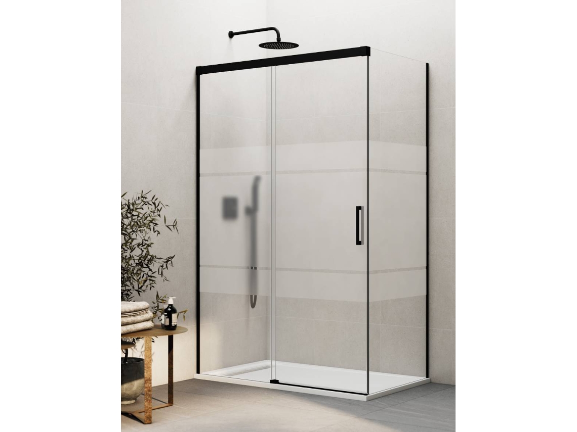 Cabine de Duche Thalassa 1+1 com Painel Lateral Fixo DUCHA.ES (basic) (160x90 cm)