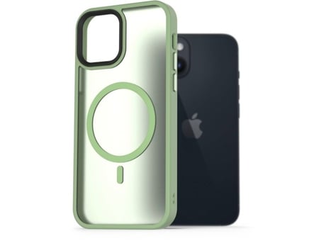 Capa Alzaguard MagSafe compatível com iPhone 14 verde