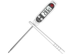 Termômetro de Cozinha, Medição Cozinha Digital, Alimentos, Sonda Aço Inoxidável 4,7 Polegadas GOKOCO