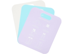 Kit De 3 Peças Para Dobrar Camisas, Organizador De Roupas, Fácil De Usar, Bordas Arredondadas, Seguro Para Lavanderia