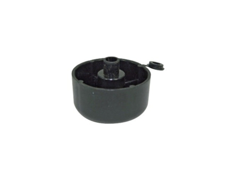 Pé Nivelador Koku Ø50 H27 M10X18 Preto HERRAJES ALK