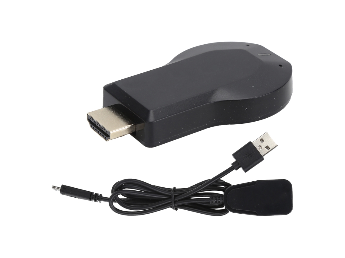 Receiver De Display Wifi Com Espelhamento De Tela E Alta Definição 1080p