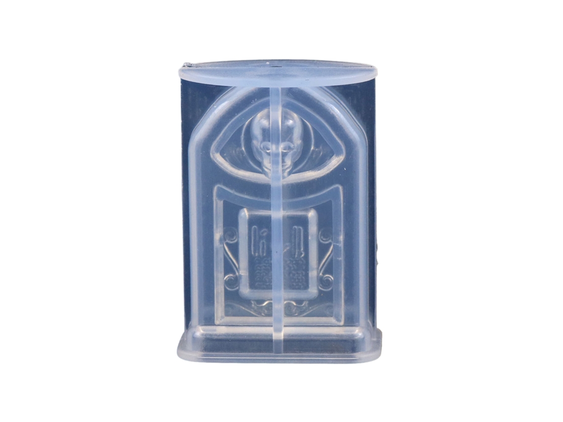 Mold De Silicone Cabeça De Caveira Para Velas Halloween