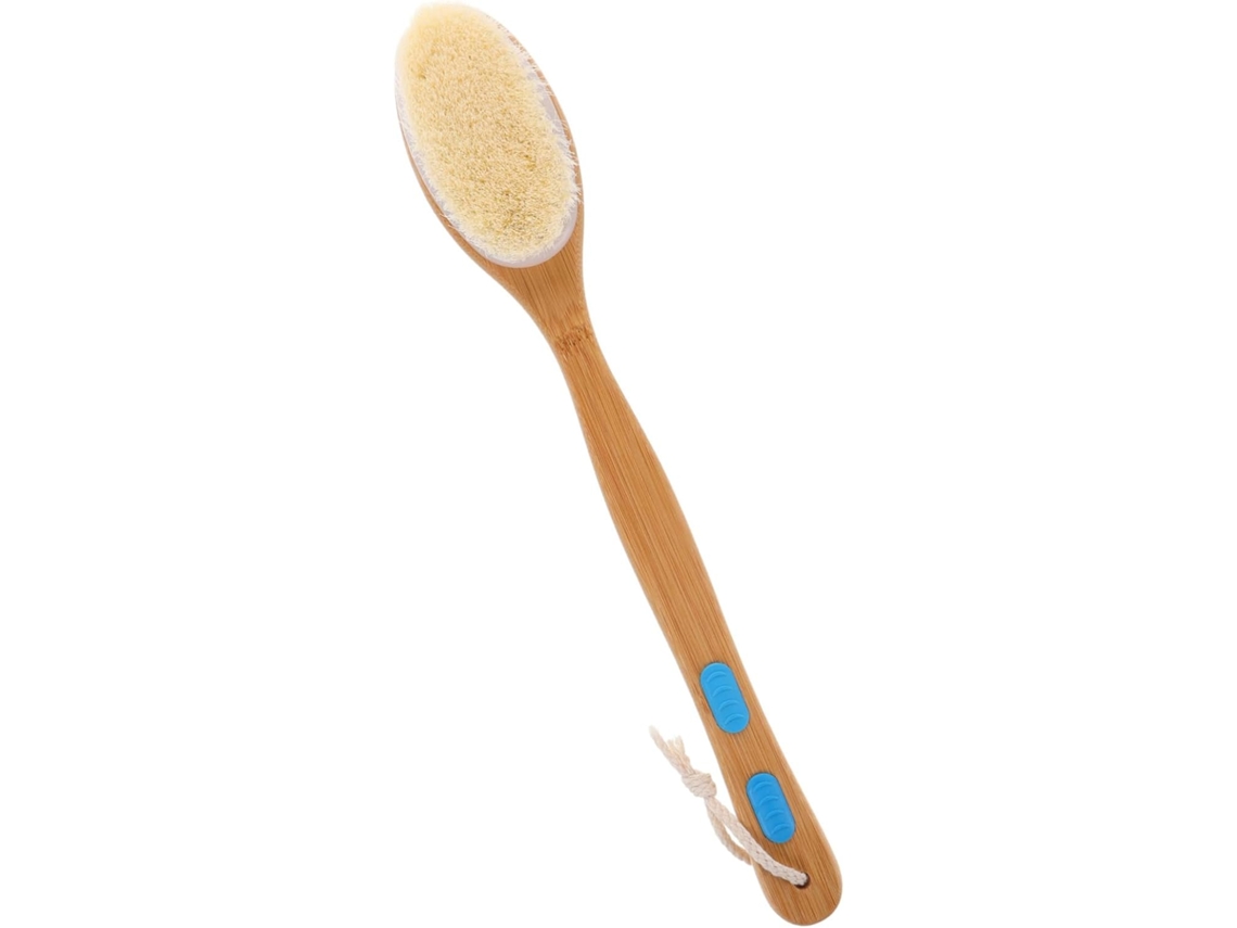 Escova De Banho Vicasky Com Cabo Longo Para Costas E Corpo, Escova De Banho Com Cerdas Macias Para Limpeza Profunda