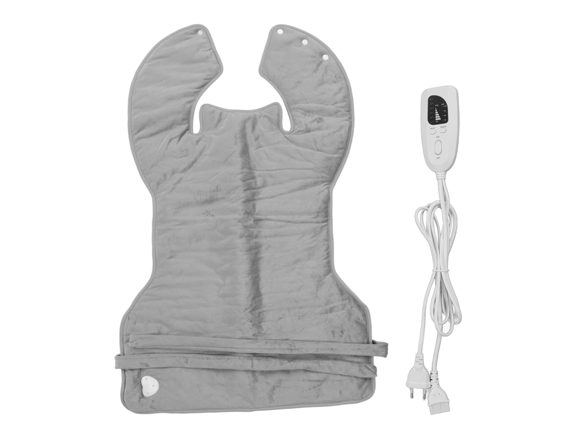 Manta Aquecida Laxiscreed Para Conforto E Alívio Na Coluna Cervical, Ombros E Pescoço