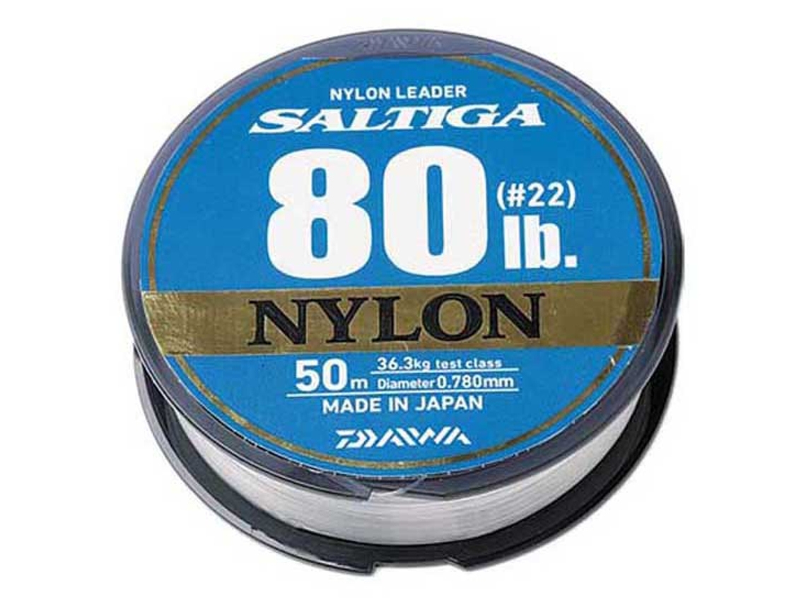 Monofilamento Saltiga Nylon 50 M Transparente 0.740 Mmdaiwa