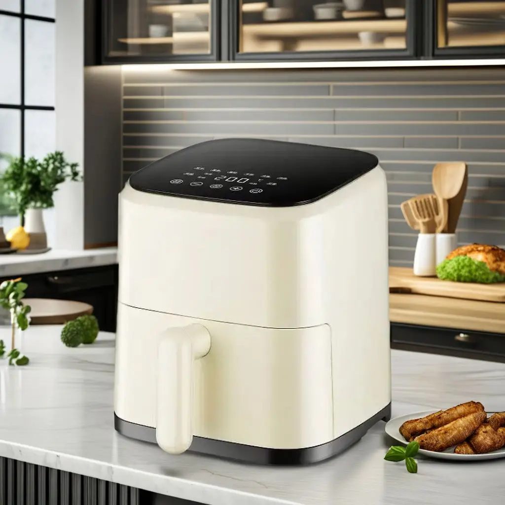 Fritadeira MDUG 3,5L, Grande Capacidade, Sem Óleo, Multifuncional