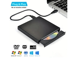 Unidade Externa de Cd/dvd Usb 2.0, Portátil MDUG