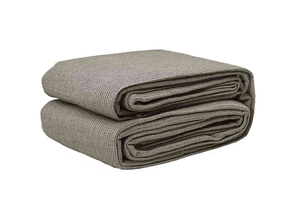 Maison Exclusive - Tapete Para Barraca Cinzento-claro 600 X 400 Cm Polietileno