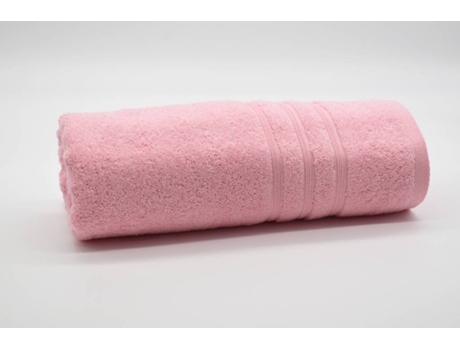 Toalha de Duche 100% Algodão 500 Gr/M2 VIDAL HOME (70x140 cm - Rosa)