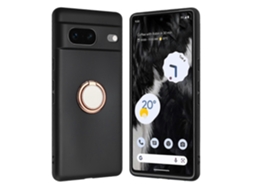 Capa De Celular Tpu Com Suporte De Anel Fosco