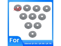 Conjunto De 10 Panos De Limpeza Para Aspirador De Pó 35a / Qr 598 / Qr 798. Acessórios E Peças De Reposição Para Aspiradores De Pó._glo