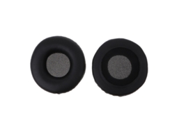 Par De Protetores Auriculares De Espuma Macia, Redondos, Com Coldre Para Fone De Ouvido Para Meizu Hd50
