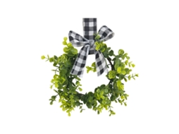 Laxiscreed Laços Natalícios Com Corda De Lona Para Decoração De Coroas E Gabinetes, Pack De 100 Peças