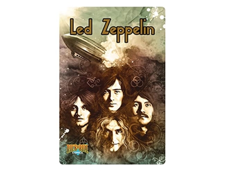 Livro Rock and Roll Comics Led Zeppelin de Spike Steffenhagen (Inglês - Capa Dura)