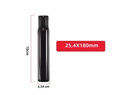 Lurelia Canote De Selim Em Aço Para Bicicleta Infantil, Preto Antiferrugem 25,4-31,8 Mm