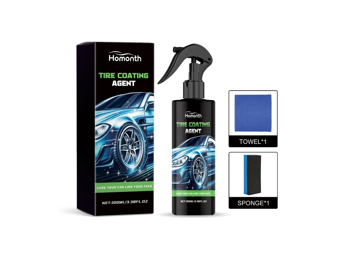 Limpeza e Renovação de Pneus Homonth LAXISCREED para Manutenção do Veículo