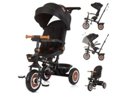 Triciclo Com Assento Giratório Marathon Até 25 Kg De Peso Chipolino - Obsidian
