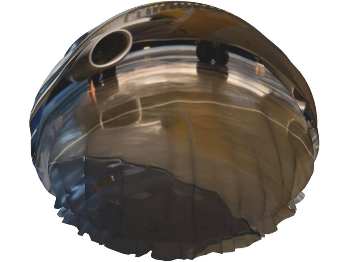 Touca De Banho Com Estampa Avião À Luz Do Entardecer Reutilizável, Dupla Camada, Item Essencial Para Viagens, Hotel