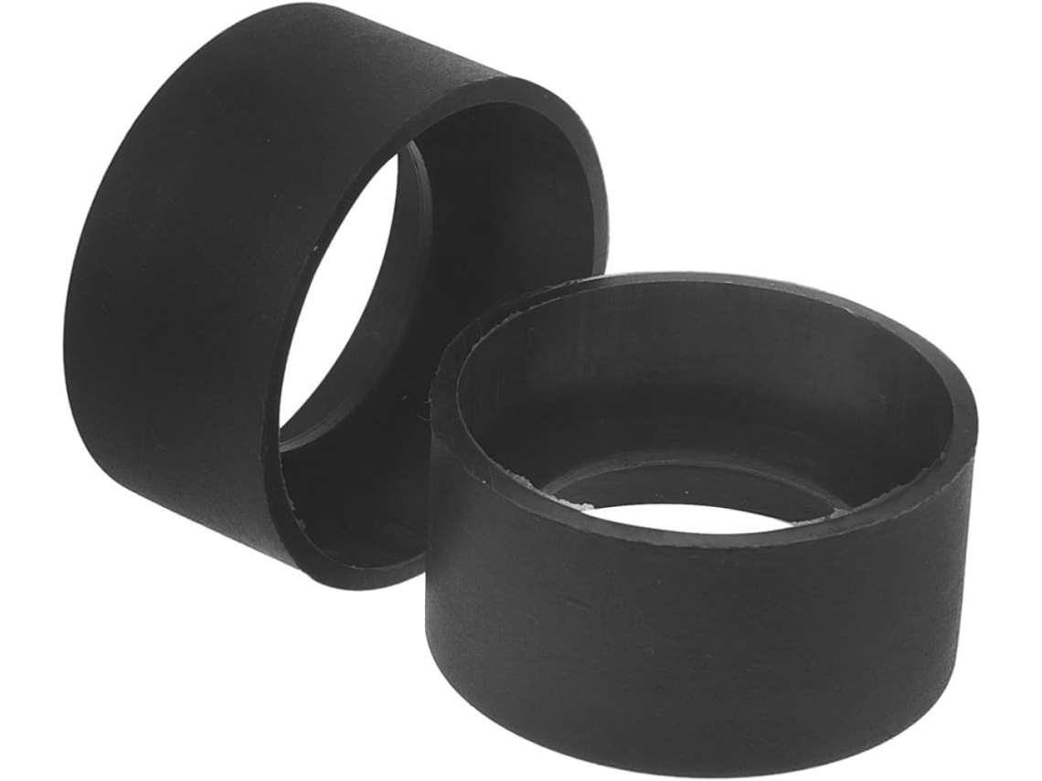 Conjunto De 2 Oculares Cilíndricas De Borracha Para Microscópio
