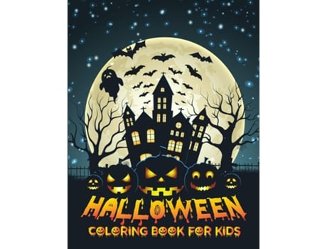 Livro Halloween Coloring Book For Kids Treat, Skeletons, Scary Monsters/ Coloring Pages For Toddlers De Rex Mcjamie (inglês)