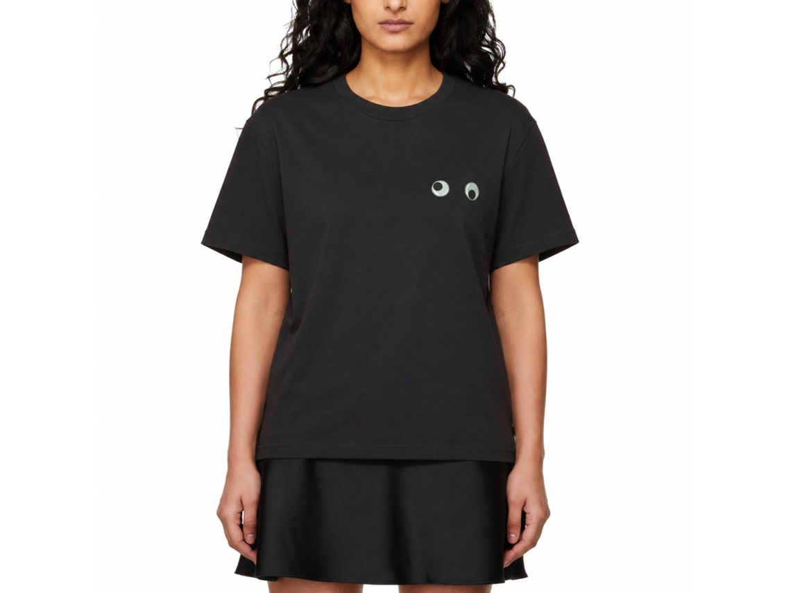 Rockinstone Eye Bombing Embroidered Googly Eyes T-shirt Unique Designer Style