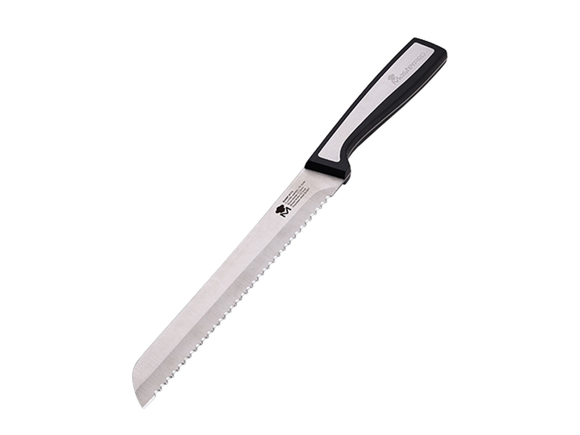Faca para Pão MASTERPRO Sharp Mp Aço Inoxidável 20 Cm