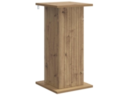 Conjunto 1 Suporte Moderno Para Plantas Vidaxl Castanho Derivados De Madeira (30,5 X 30 X 60,5 Cm)