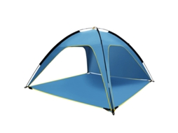 Tenda Espaçosa Para Uso Externo Com Piso Removível, Proteção Uv, Montagem Rápida E Ventilação Em 3 Lados.